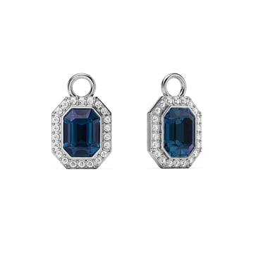 Angelic Octagon Mix Charms Montana Rhodium Plated