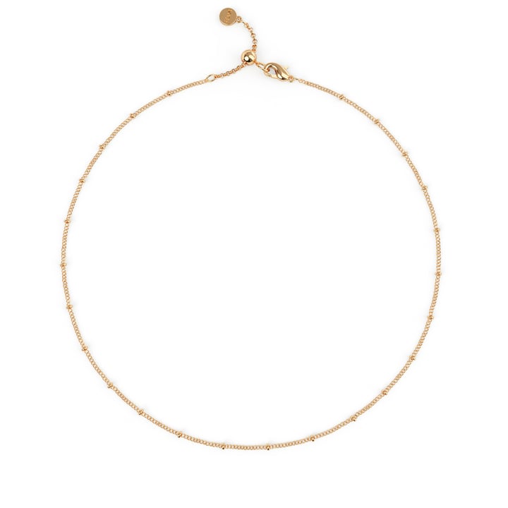 Droplet Carrier Necklace Rose Gold Plated
