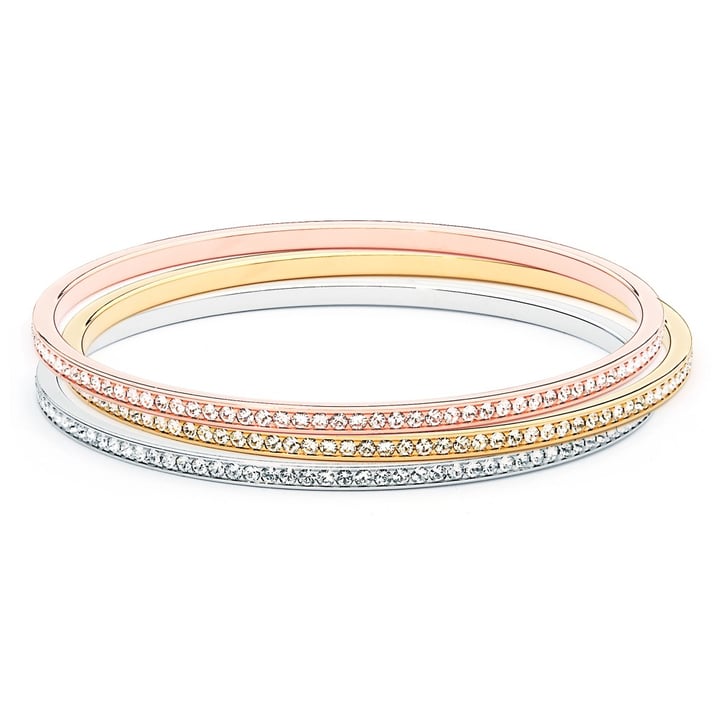 Magic Bangle Jewellery Set with Austrian Crystals