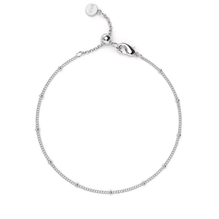 Droplet Bracelet Silver Plated