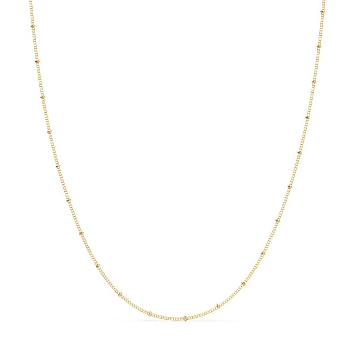 Droplet Carrier Necklace Gold Plated