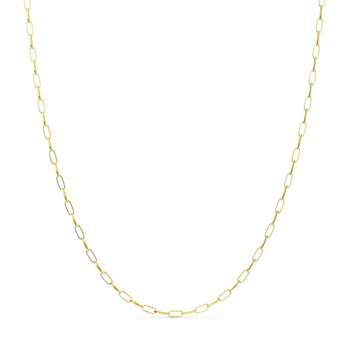 Cable Carrier Necklace Gold Plated