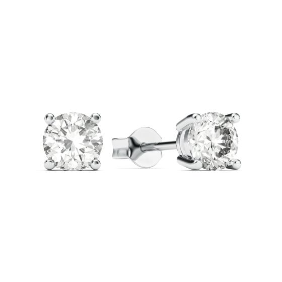 Carat DE VS+ IGI Certified Lab Grown Diamond Stud Earrings in