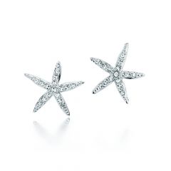 MYJS Holly Starfish Earrings with Swarovski® Crystals