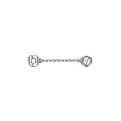 Mix Collection 3cm Extender Rhodium Plated